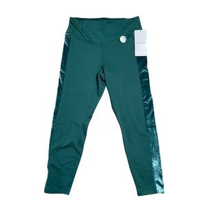 PINK Victoria’s Secret Cozy Fleece Lined Leggings High Waist 7/8 Ankle Large